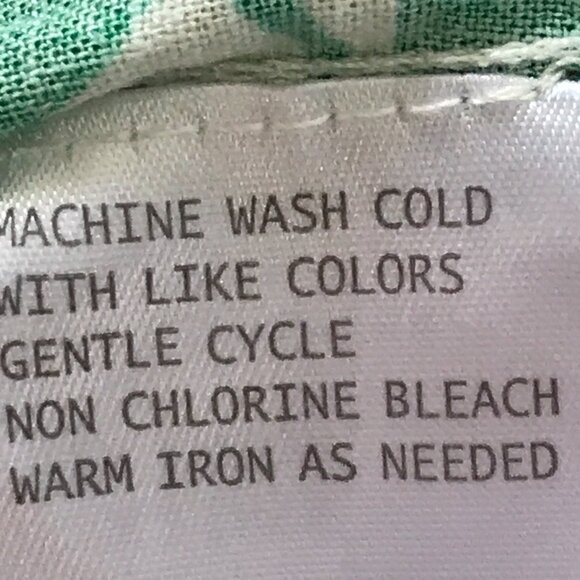 C&C California Maxi Skirt Women M Blue Floral Linen Rayon Skater Stretch Boho - Picture 11 of 11